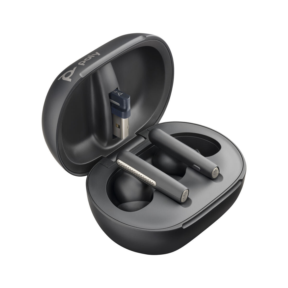 Poly In-Ear Bluetooth Headphones Poly Voyager Free 60+ Uc Black