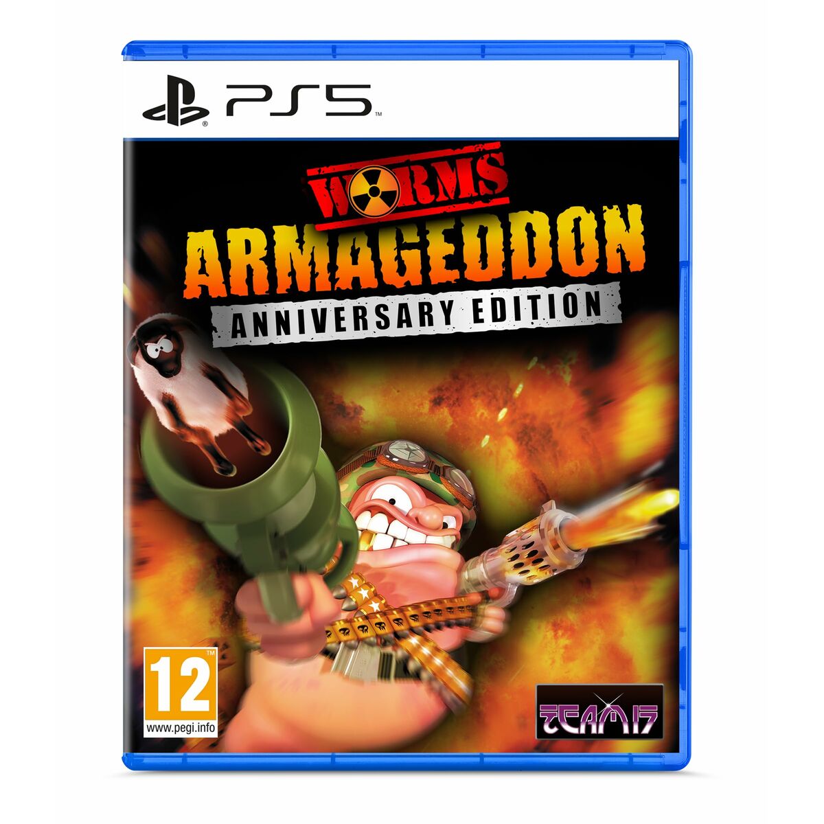 Just For Games Playstation 5 Video Game Just For Games Worms Armageddon Anniversary Edition
