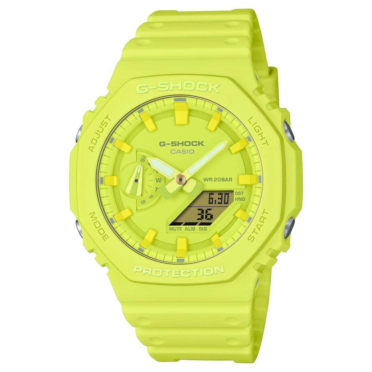 Casio Men's Watch Casio Ga-2100-9A9Er Yellow