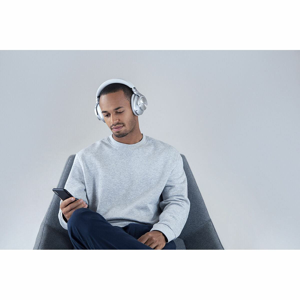 Technics Headphones With Microphone Technics Eah-A800-S Silver