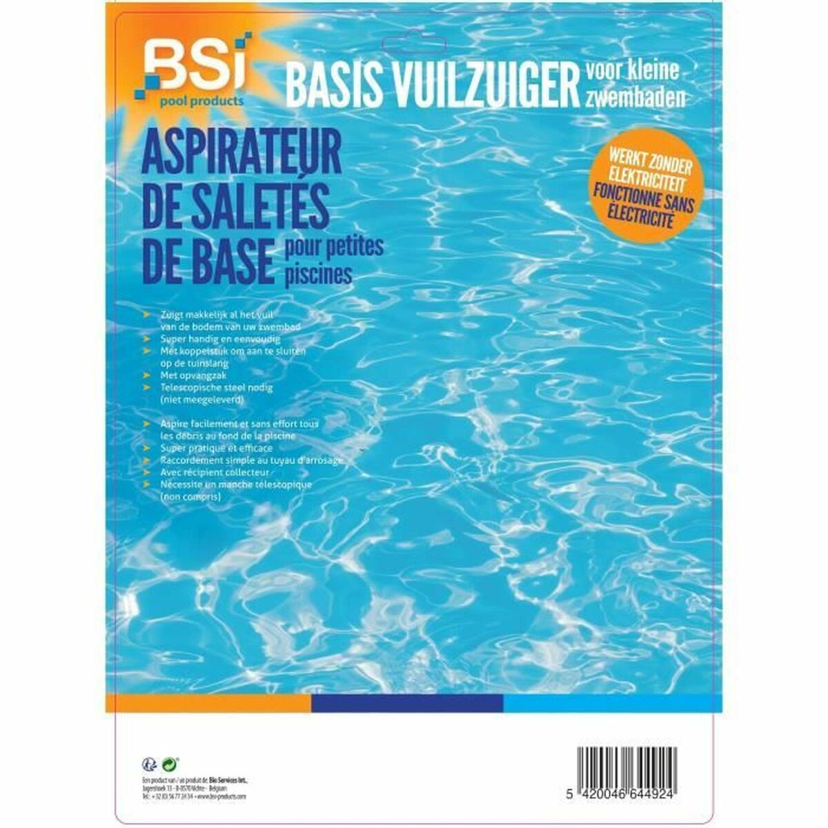 Bsi Handheld Pool Cleaner Bsi 30 Cm