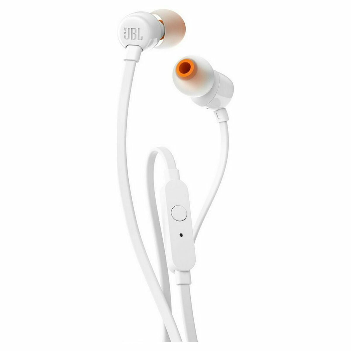 Jbl Headphones With Microphone Jbl T110 White