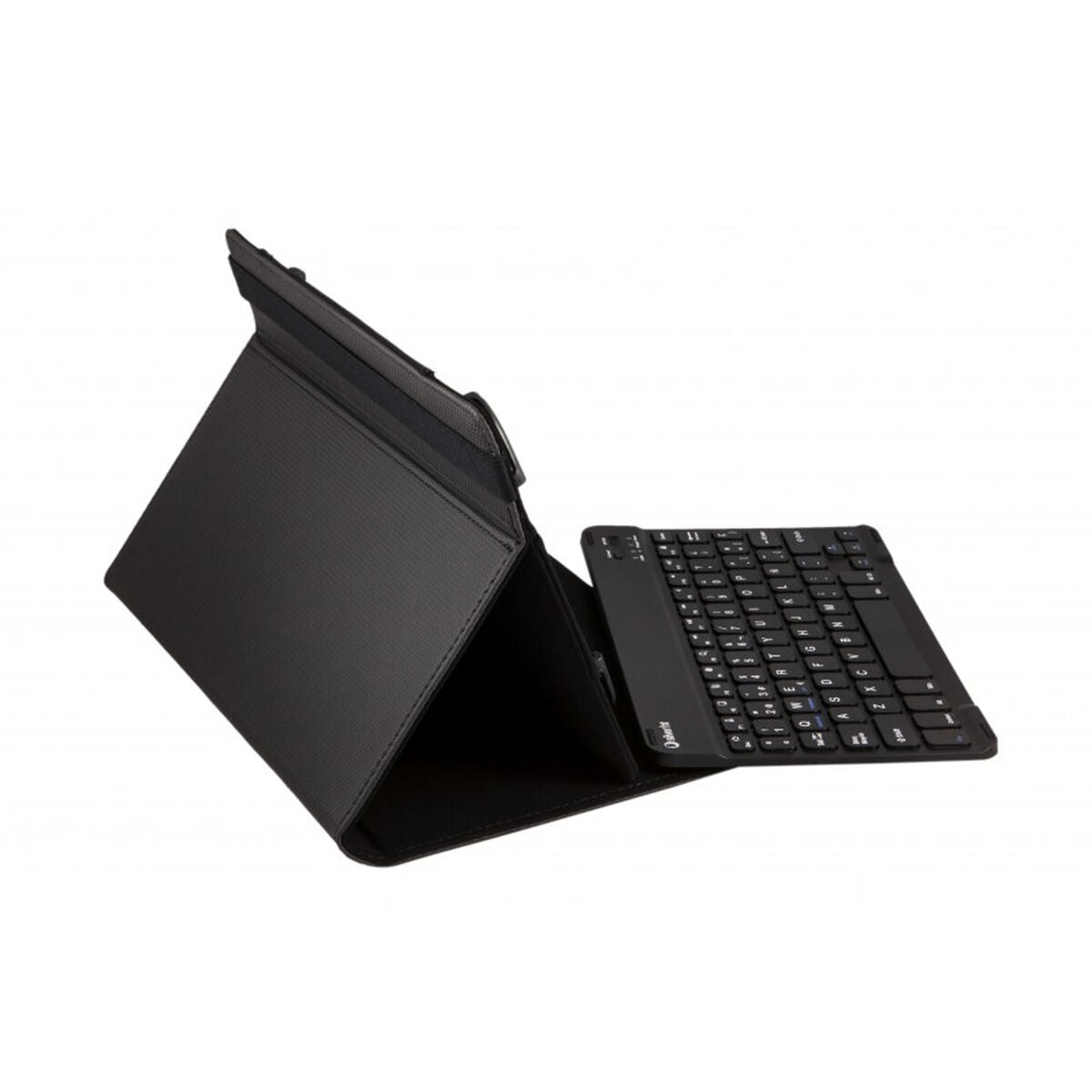 Silver Ht Bluetooth Keyboard With Support For Tablet Silver Ht Funda Universal Gripcase + Teclado Para Tablets De 9 A 10.1 Pulgadas - Negr