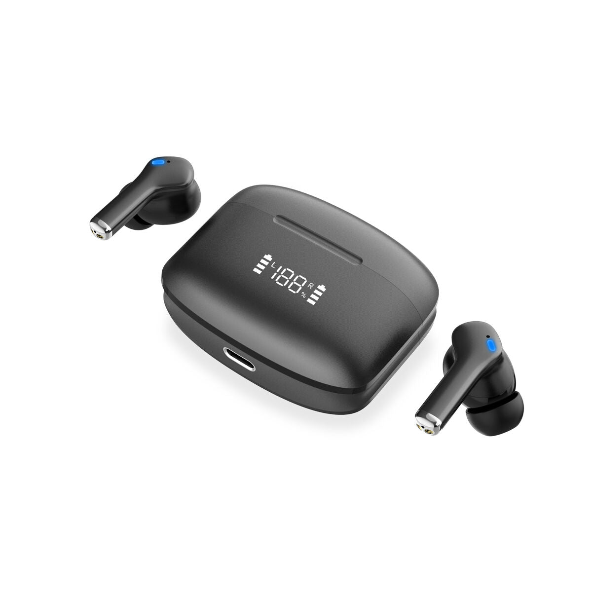 Ksix Wireless Headphones Ksix Noise Cancel Black