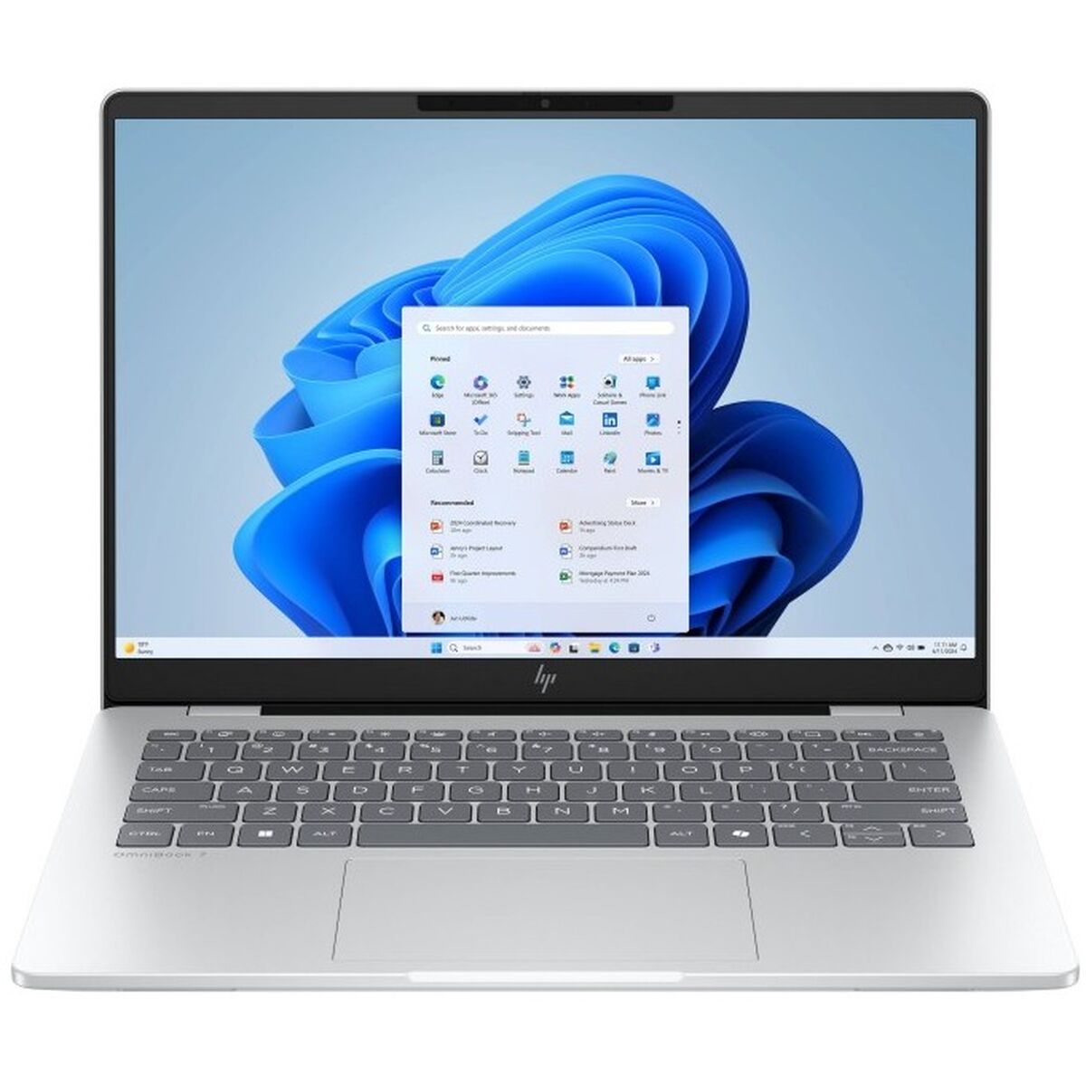 Hp Laptop Hp Bk7Y7Ea+2810 14'' Intel Evo Core Ultra 7 155H 32 Gb Ram 512 Gb Intel Arc A370M