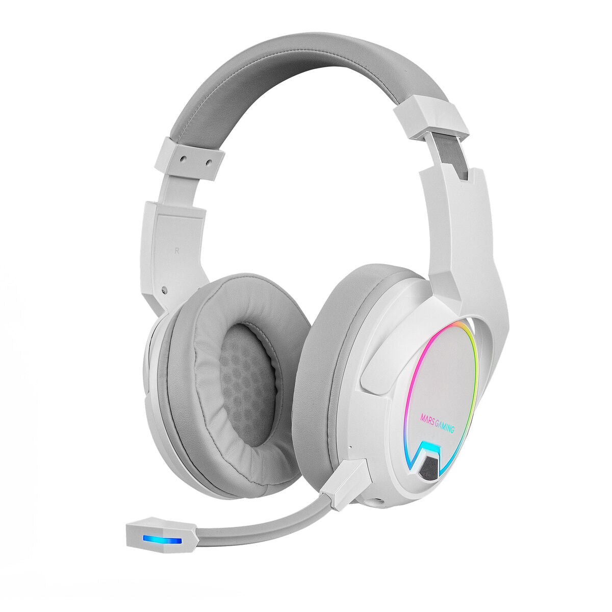 Mars Gaming Headphones With Microphone Mars Gaming Mhw-100 White