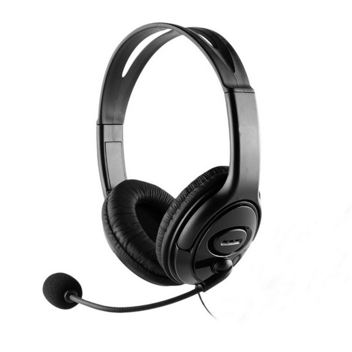 Coolbox Headphones With Microphone Coolbox Coolchat U1 Black
