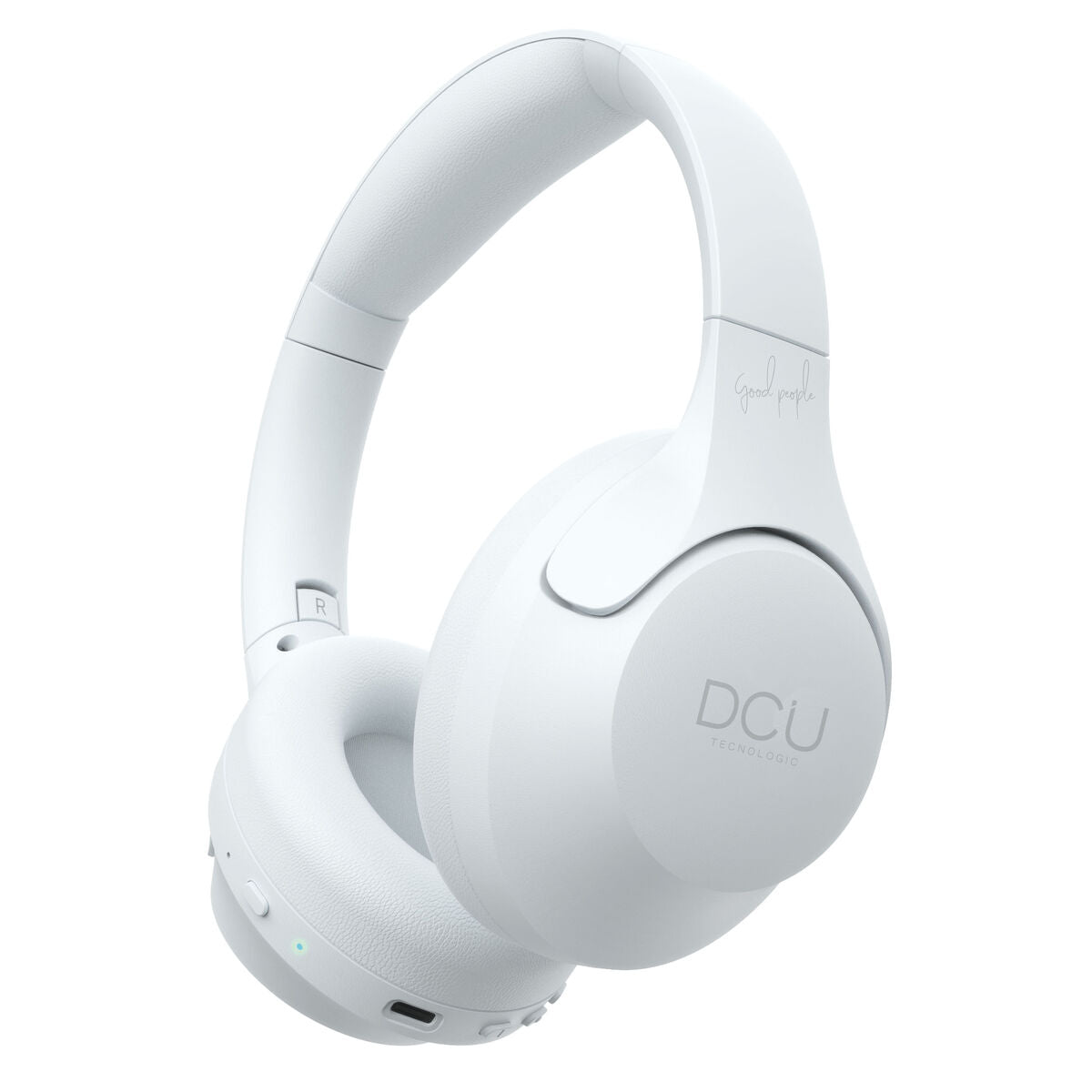 Dcu Tecnologic Bluetooth Headphones Dcu True Immersive Anc White