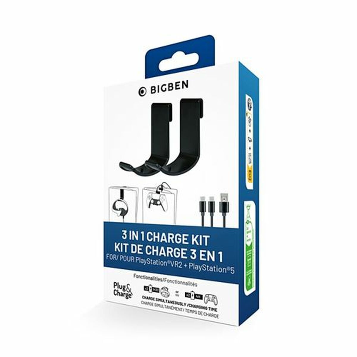 Nacon Usb Charger Nacon Ps5 3 En 1