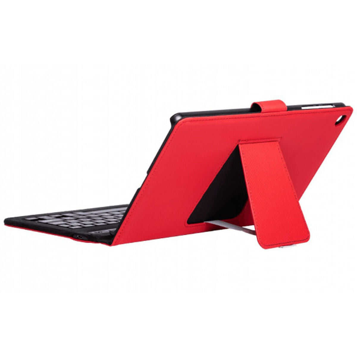 Silver Ht Case For Tablet And Keyboard Silver Ht A9+ Red