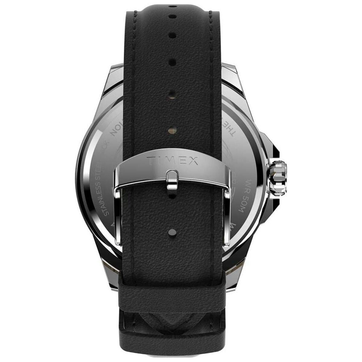 Timex Men's Watch Timex Essex Avenue Black (Ø 44 Mm)
