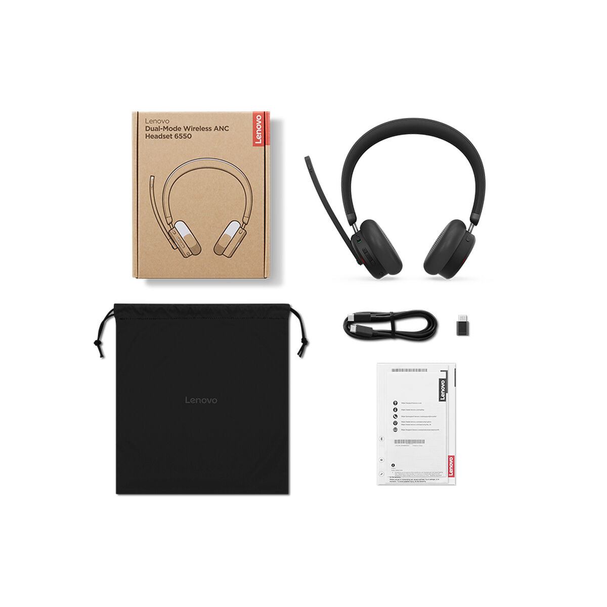 Lenovo Headphones Lenovo 4Xd1S19777 Black