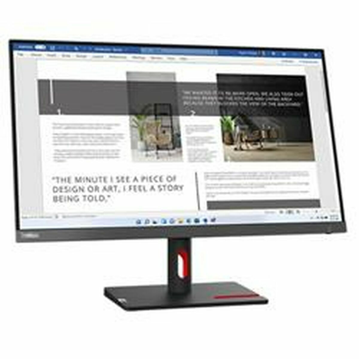 Lenovo Monitor Lenovo 63Dfkat4Eu 27" Full Hd 100 Hz
