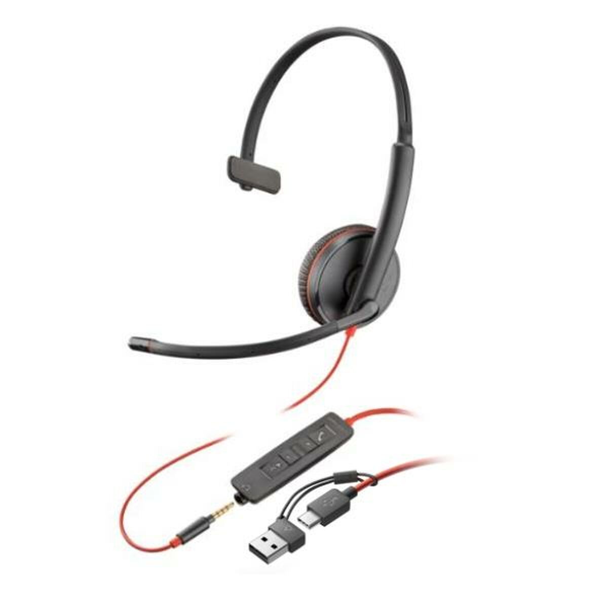 Poly Headphones Poly 8X227Aa Black