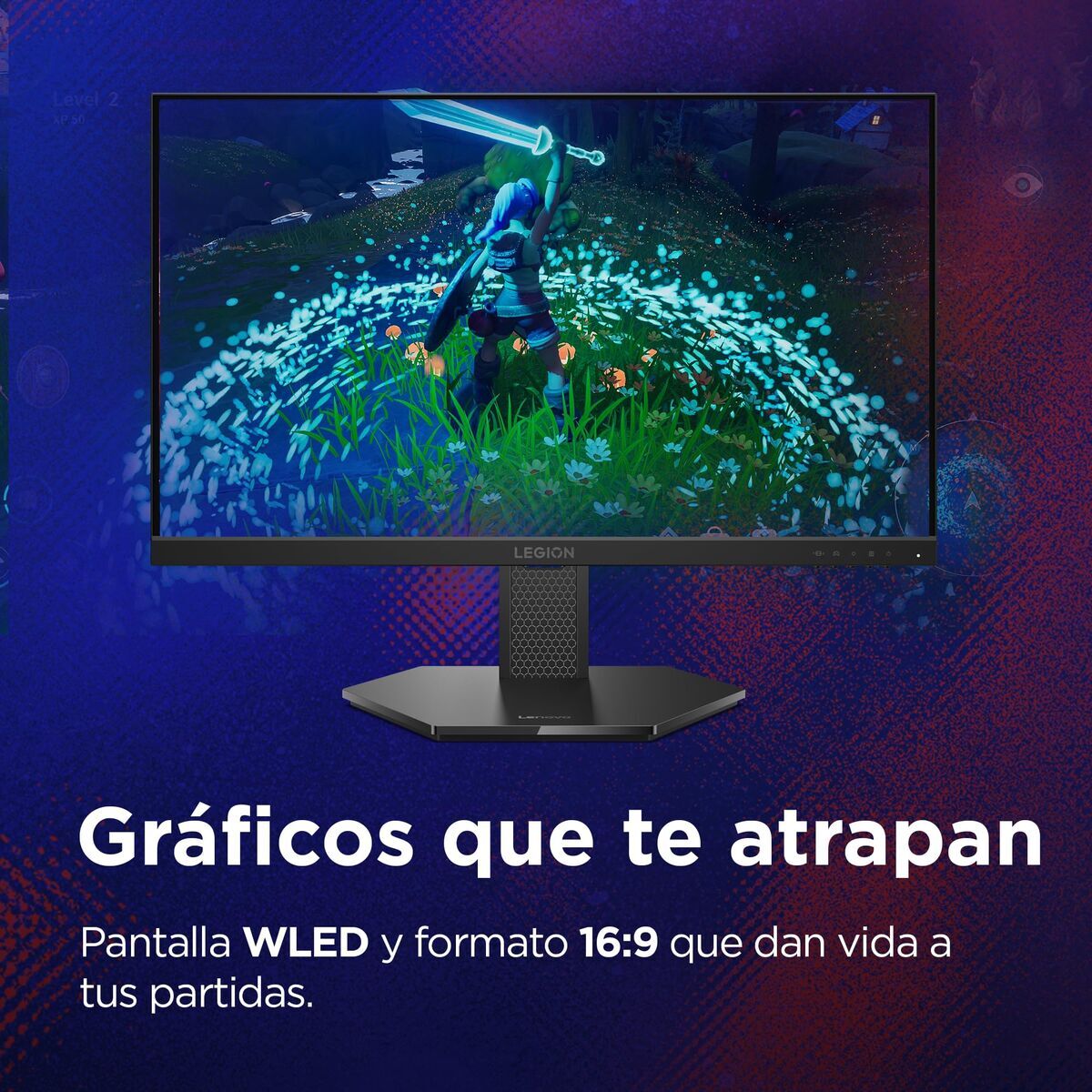 Lenovo Monitor Lenovo 68C4Gac4Eu 23" Full Hd Lcd