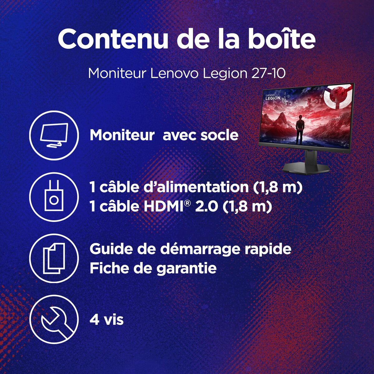 Lenovo Monitor Lenovo 68C5Gac4Eu 27" Full Hd