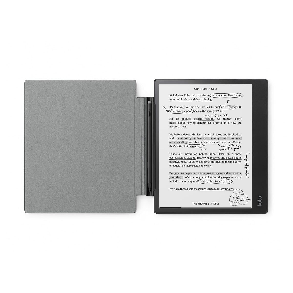 Rakuten Ebook Case Rakuten N605-Ac-Bk-E-Pu
