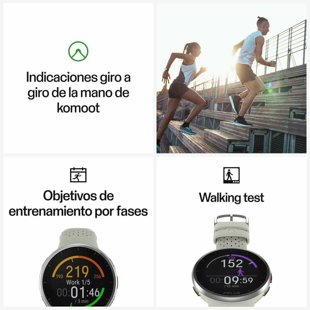 Polar Smartwatch Polar 1,2"