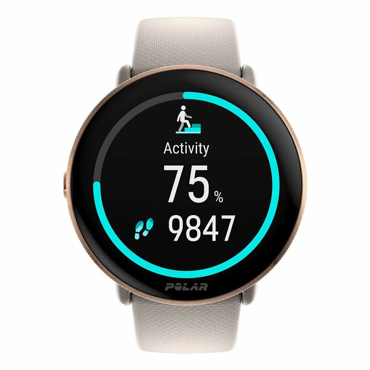 Polar Smartwatch Polar Ignite 3 Silver 1,28"