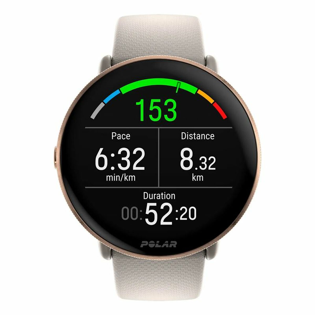 Polar Smartwatch Polar Ignite 3 Silver 1,28"