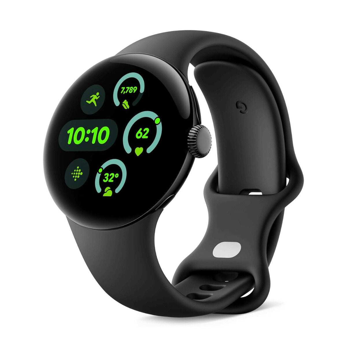 Google Smartwatch Google Pixel Watch 3 45Mm Black 1,4" 45 Mm