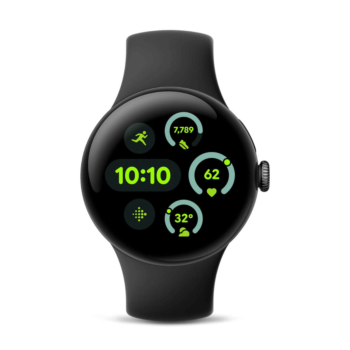 Google Smartwatch Google Pixel Watch 3 45Mm Lte Black 1,4" 45 Mm
