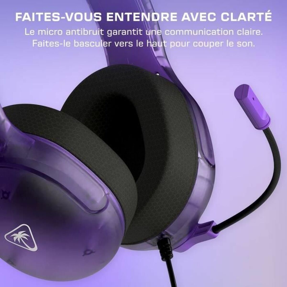 Turtle Beach Headphones Turtle Beach Airlite Fit Purple