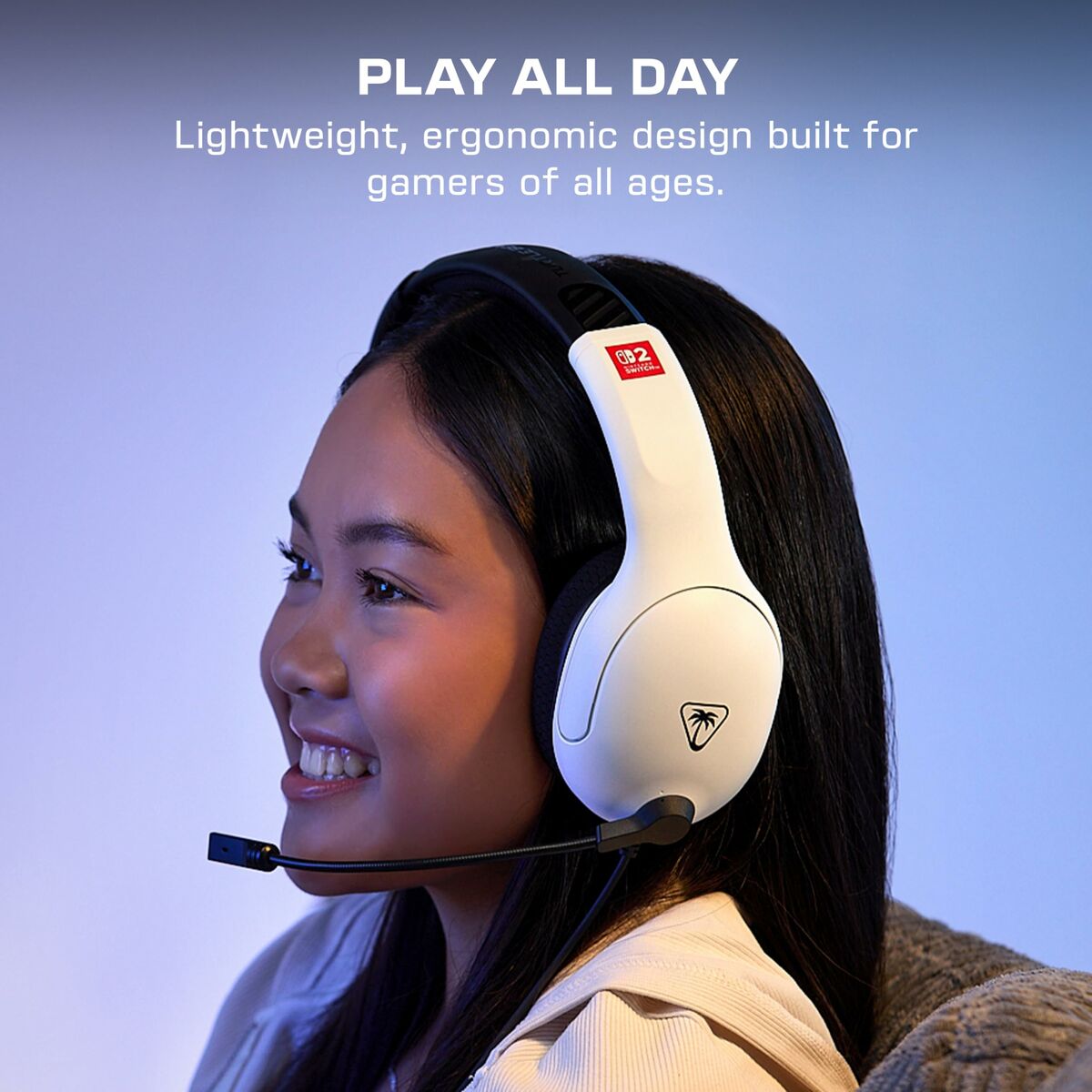 Turtle Beach Headphones Turtle Beach Airlite Fit White