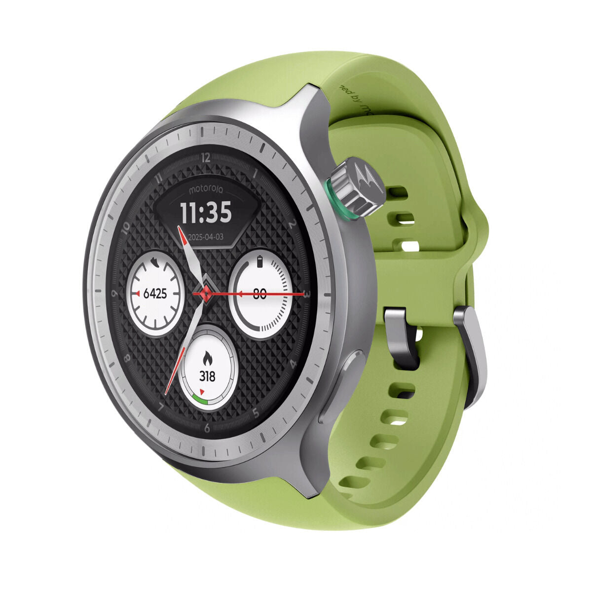 Motorola Smartwatch Motorola Moto Watch 47Mm Silver 1,43" 47 Mm 46 Mm Ø 47 Mm