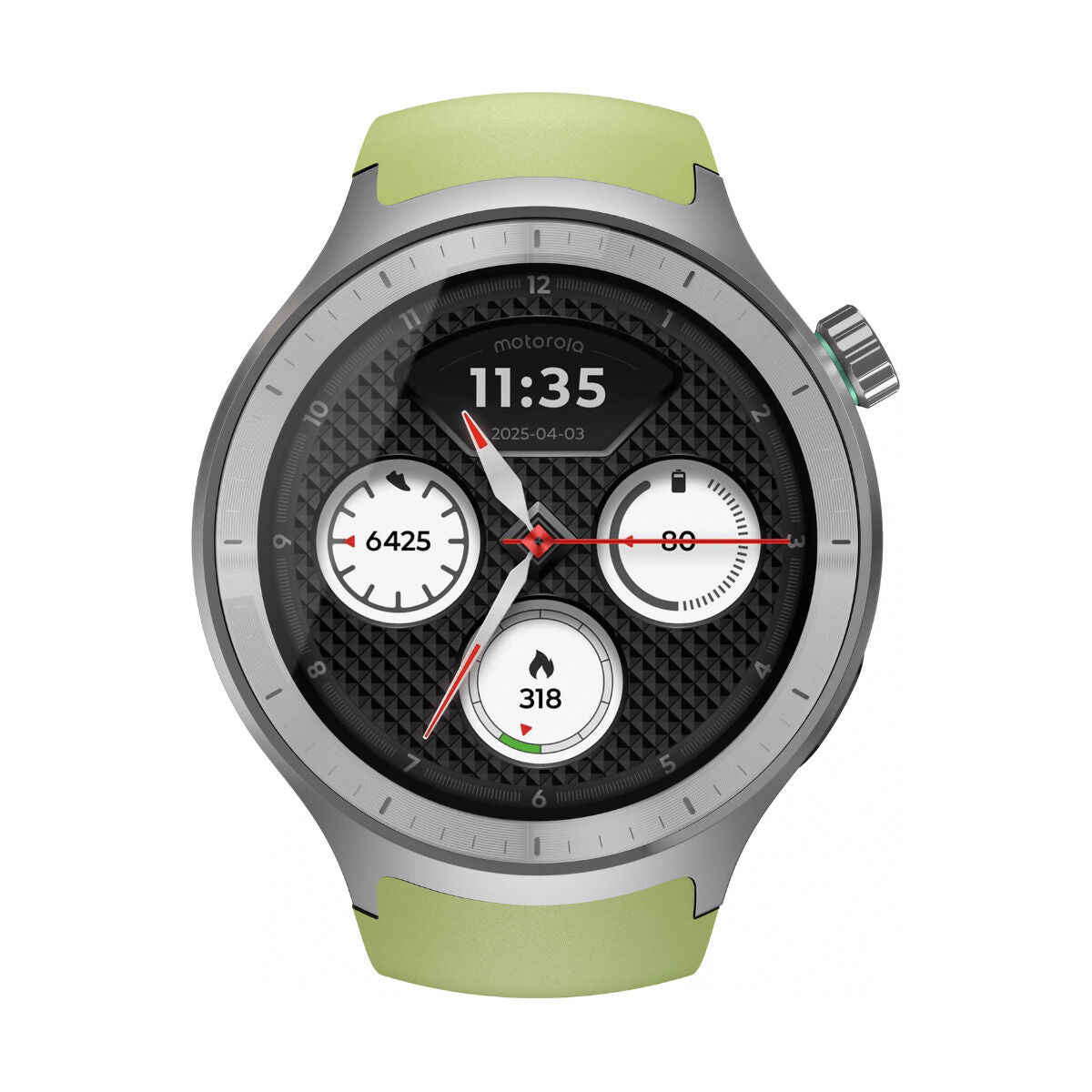Motorola Smartwatch Motorola Moto Watch 47Mm Silver 1,43" 47 Mm 46 Mm Ø 47 Mm