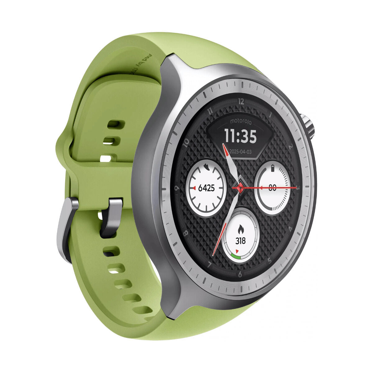 Motorola Smartwatch Motorola Moto Watch 47Mm Silver 1,43" 47 Mm 46 Mm Ø 47 Mm