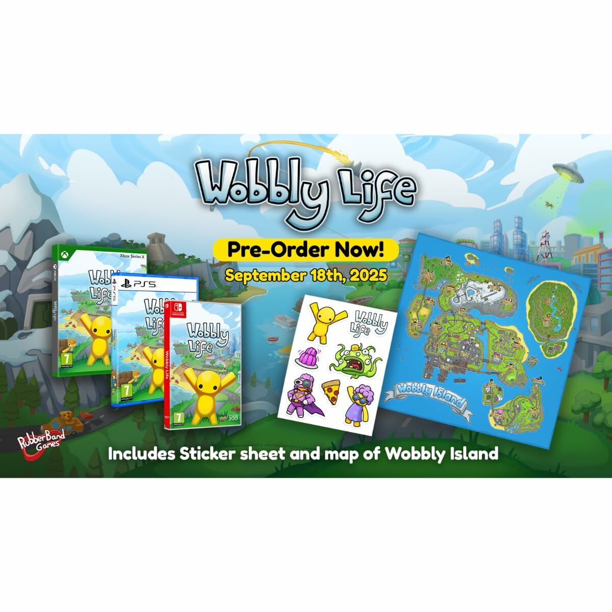 Sony Playstation 5 Video Game Sony Wobbly Life