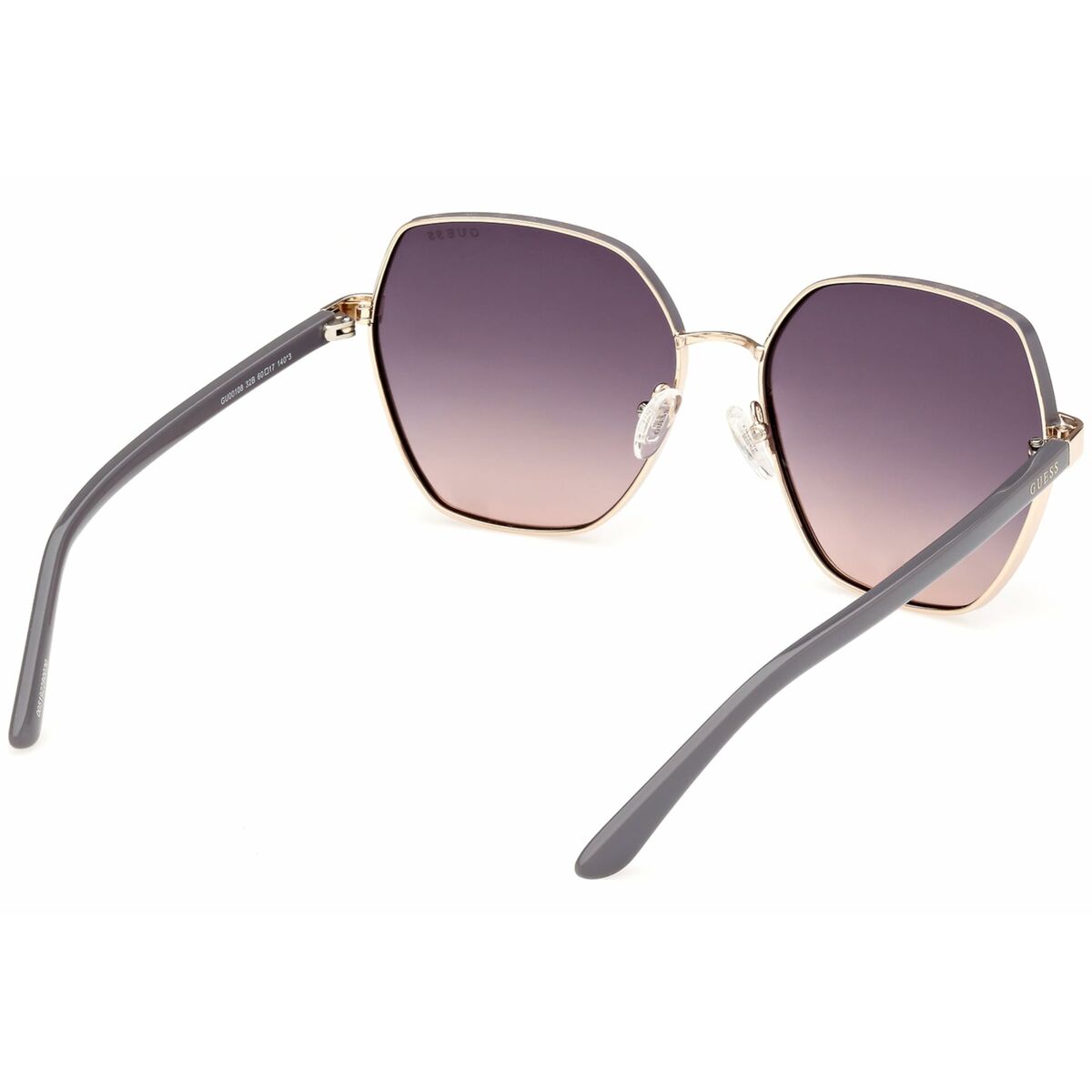 Guess Ladies' Sunglasses Guess Gu00108 Golden Ø 60 Mm