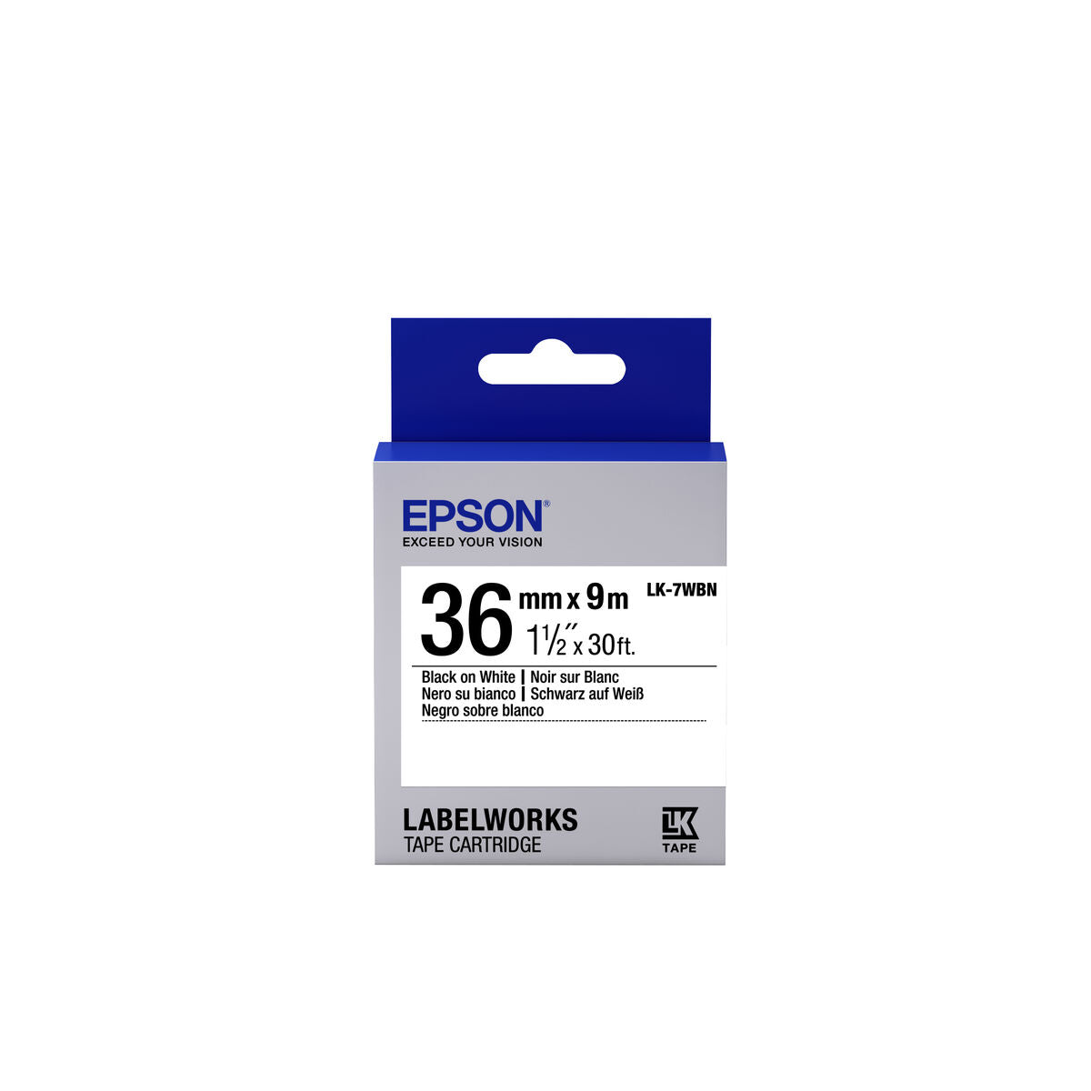 Epson Printer Labels Epson C53S657006 Black Black/White