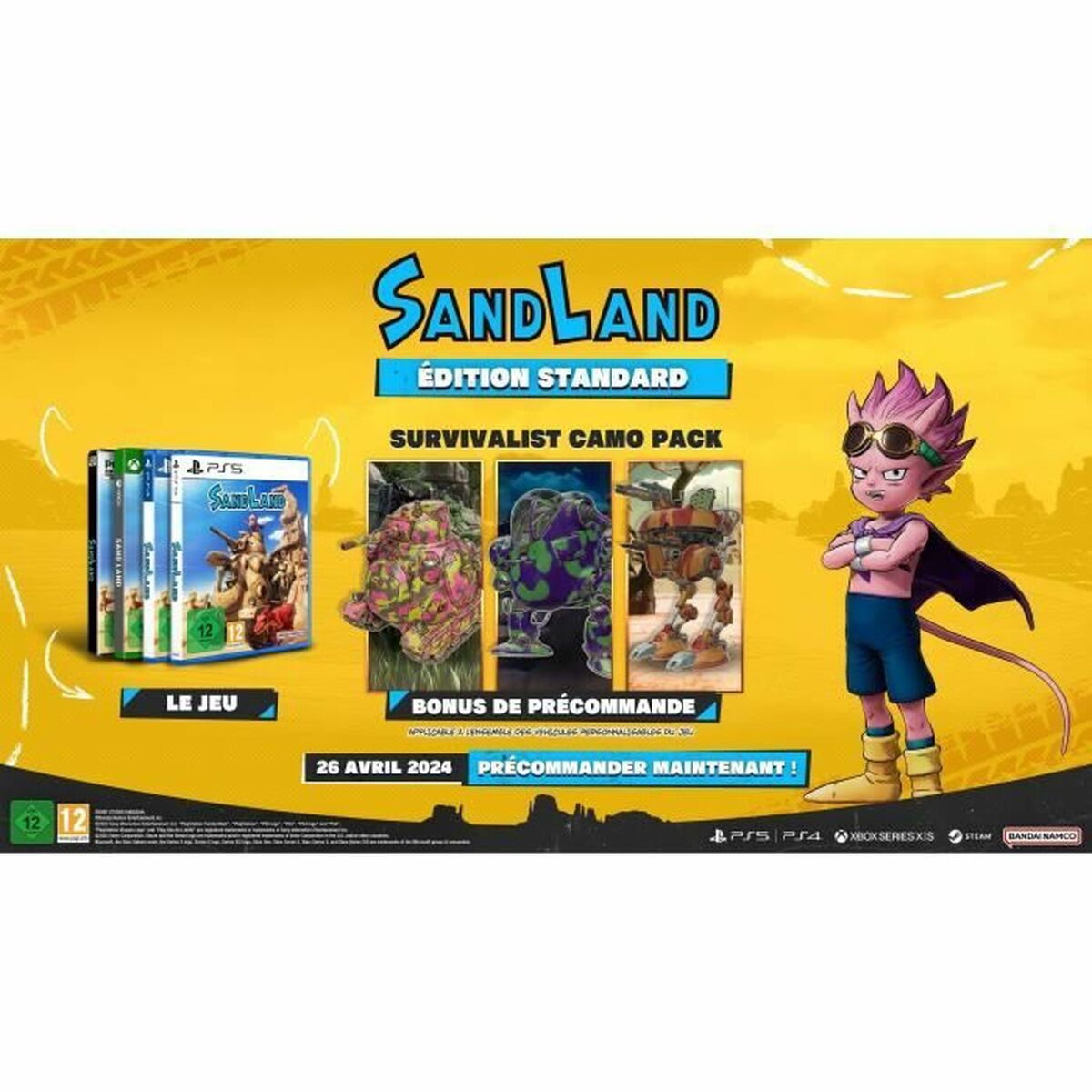 Bandai Namco Playstation 5 Video Game Bandai Namco Sandland (Fr)