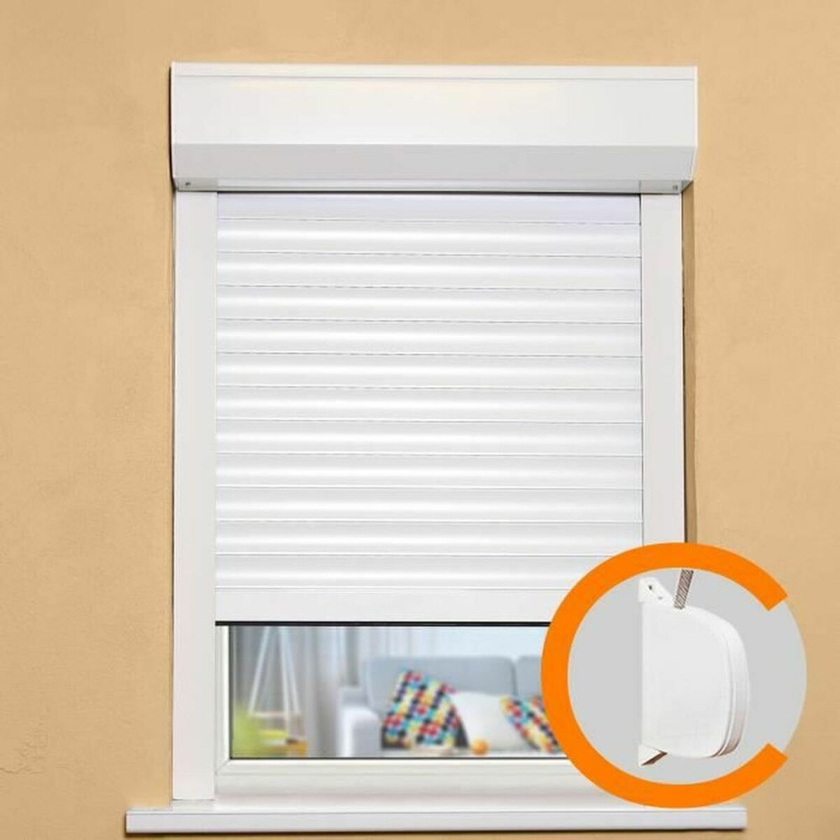 Bigbuy Tools Blind Pvc 120 X 155 Cm