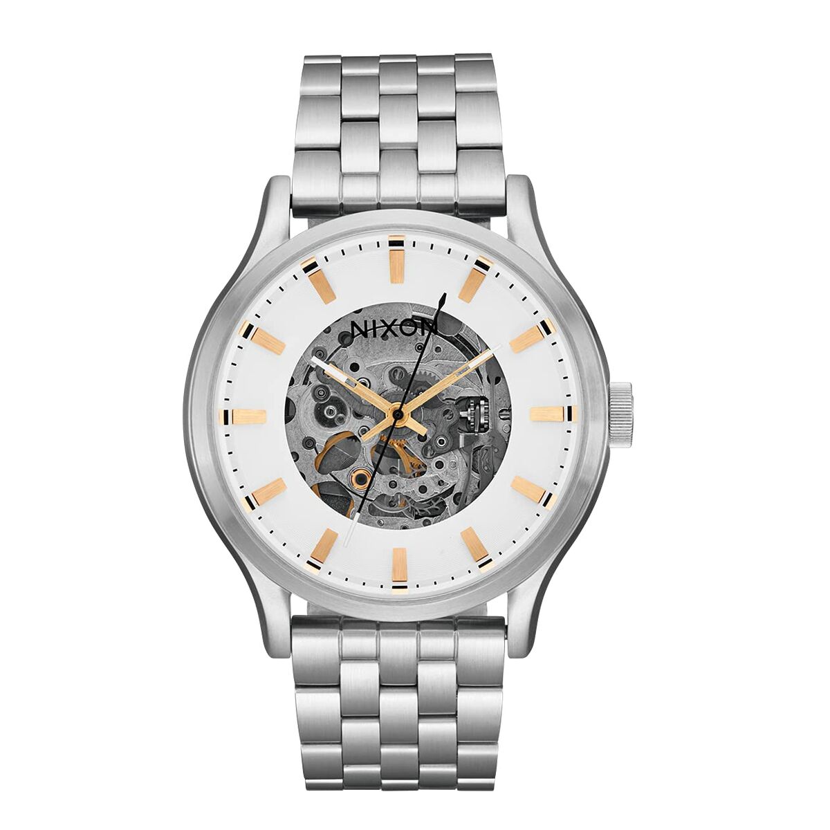 Nixon Men's Watch Nixon A1323-179 Silver (Ø 40 Mm)