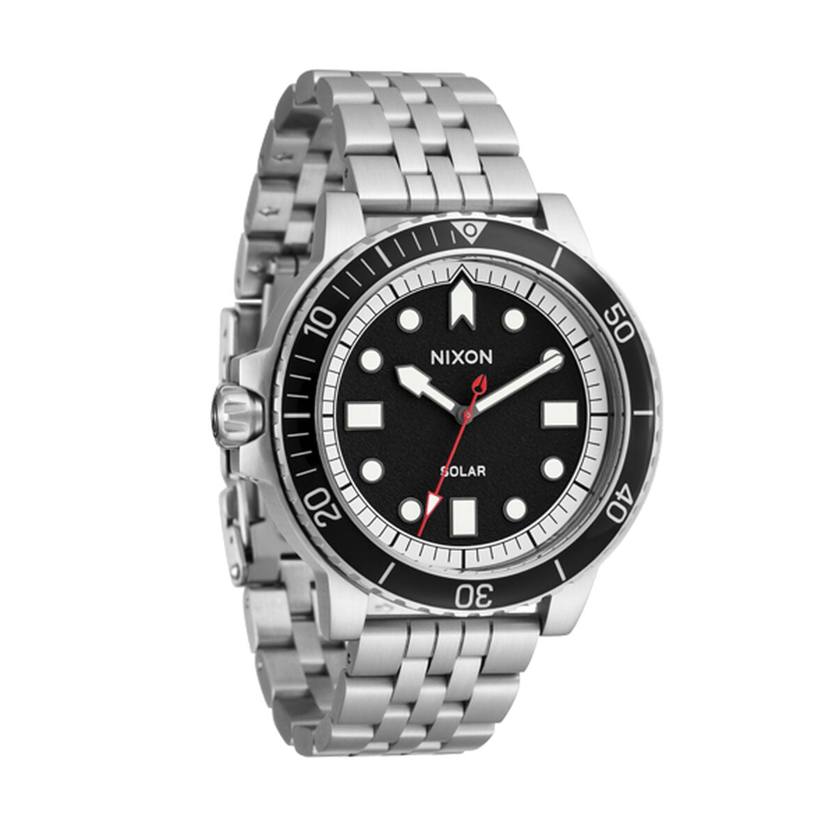 Nixon Men's Watch Nixon A1402-5233 Black Silver