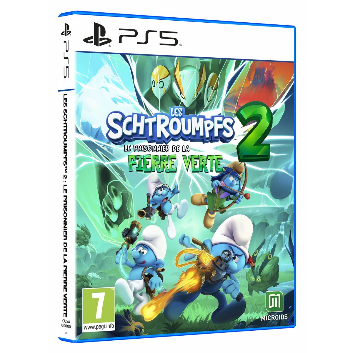 Microids Playstation 5 Video Game Microids The Smurfs 2 - The Prisoner Of The Green Stone (Fr)