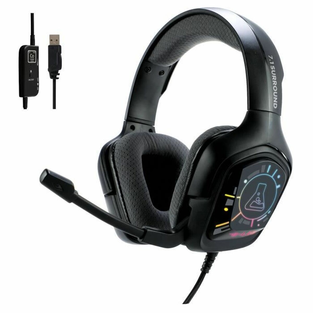 The G-Lab Headphones With Microphone The G-Lab Korp Cobalt 7.1