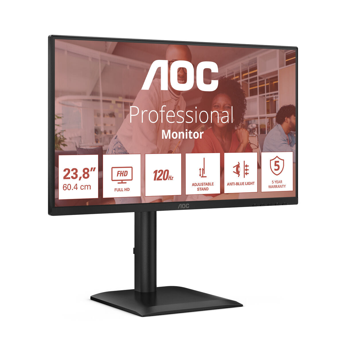 Aoc Monitor Aoc 24E4U Full Hd 23,8"