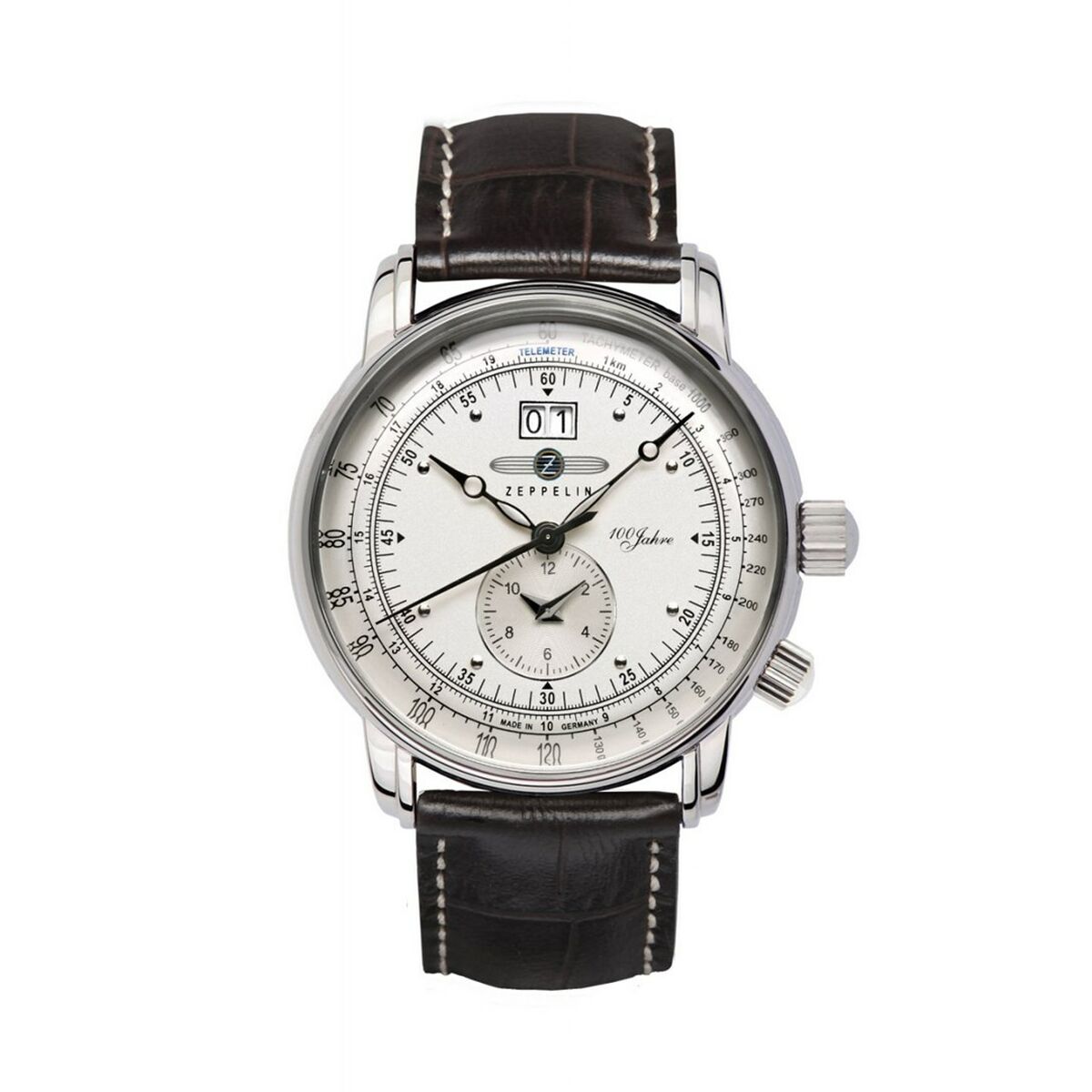 Zeppelin Men's Watch Zeppelin Zegarek Zeppelin 7640-1 Męski Silver