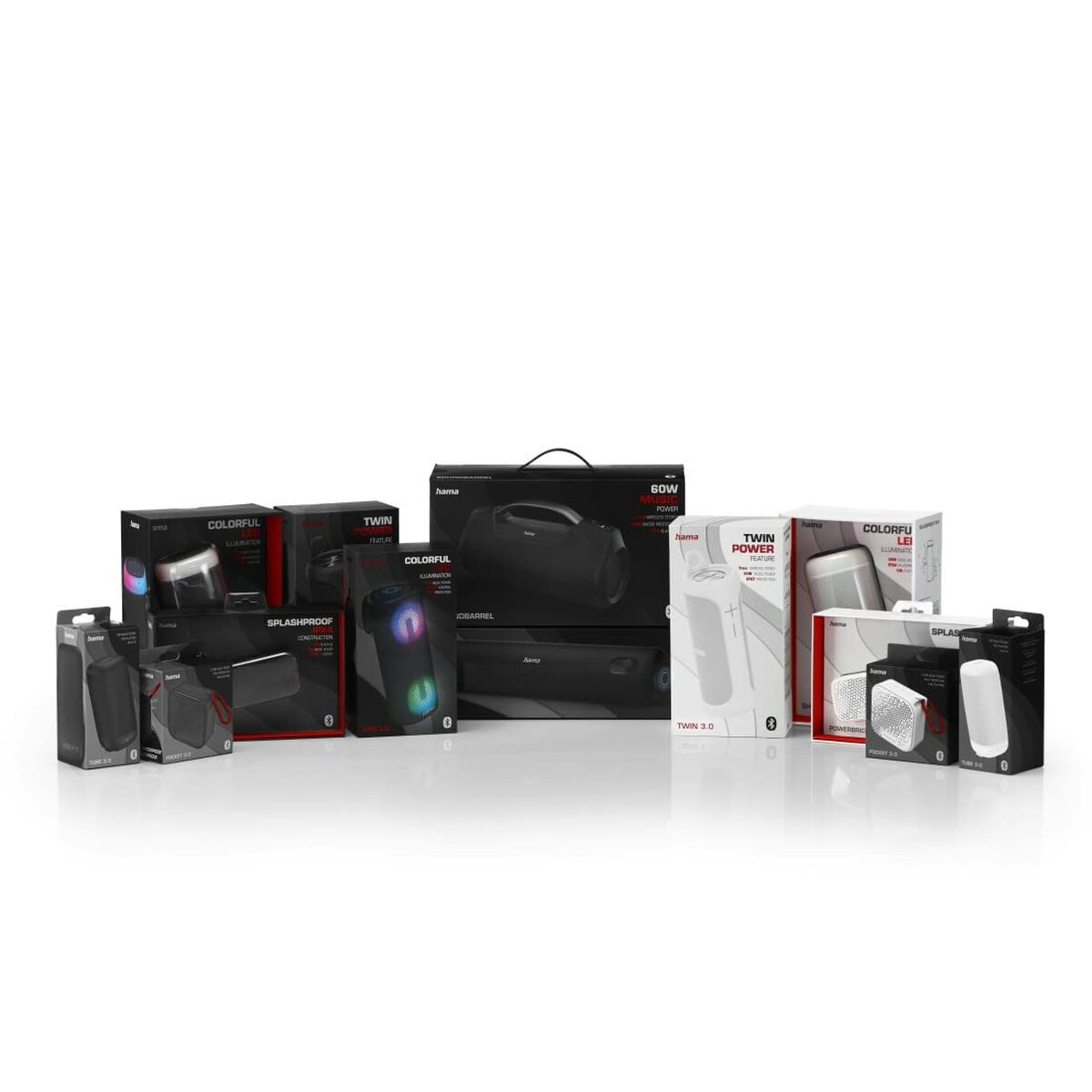 Hama Portable Bluetooth Speakers Hama 00188217 Black 60 W