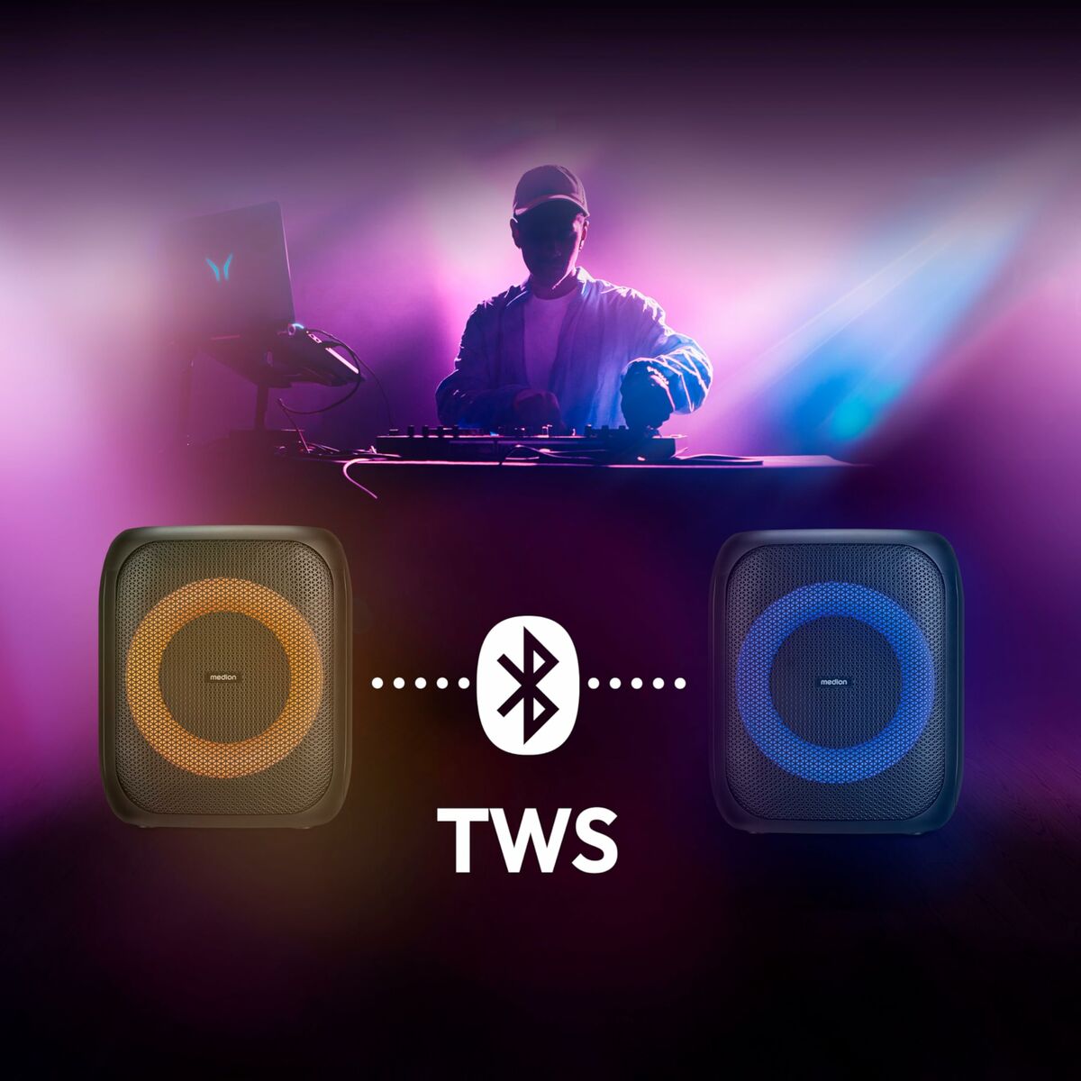 Medion Portable Bluetooth Speakers Medion Black 50 W