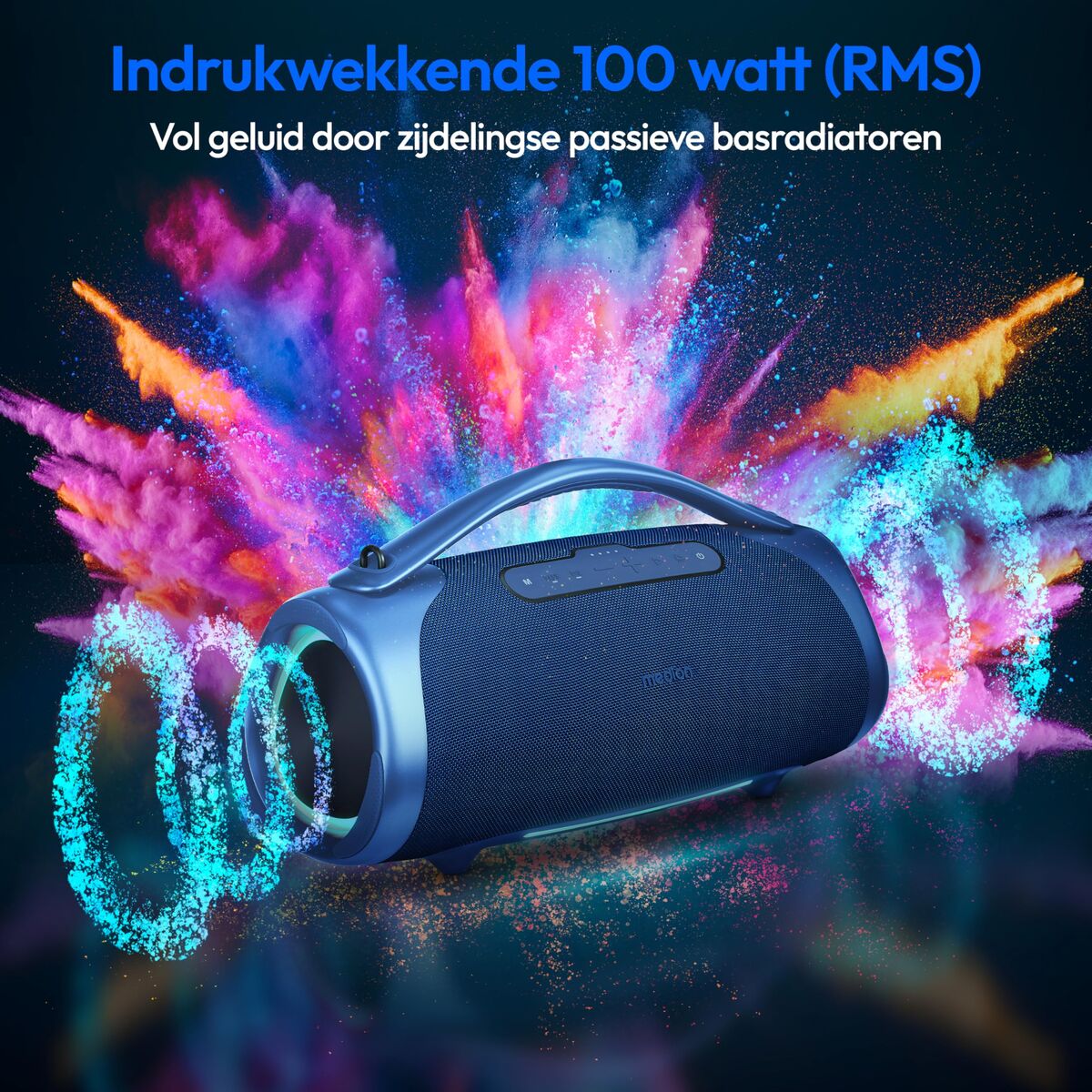 Medion Portable Bluetooth Speakers Medion 50077082 Blue 100 W 4 W