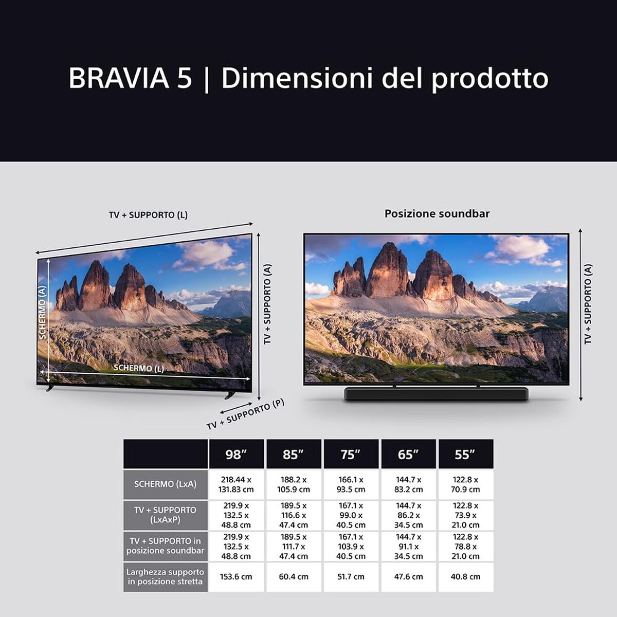 Sony Smart Tv Sony K98Xr55Bp