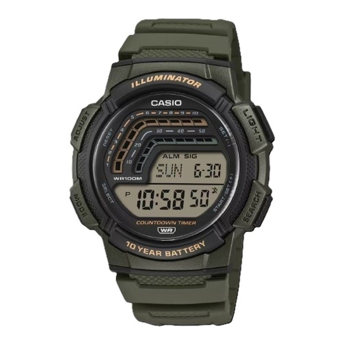 Casio Men's Watch Casio Ws-1800-3Avef