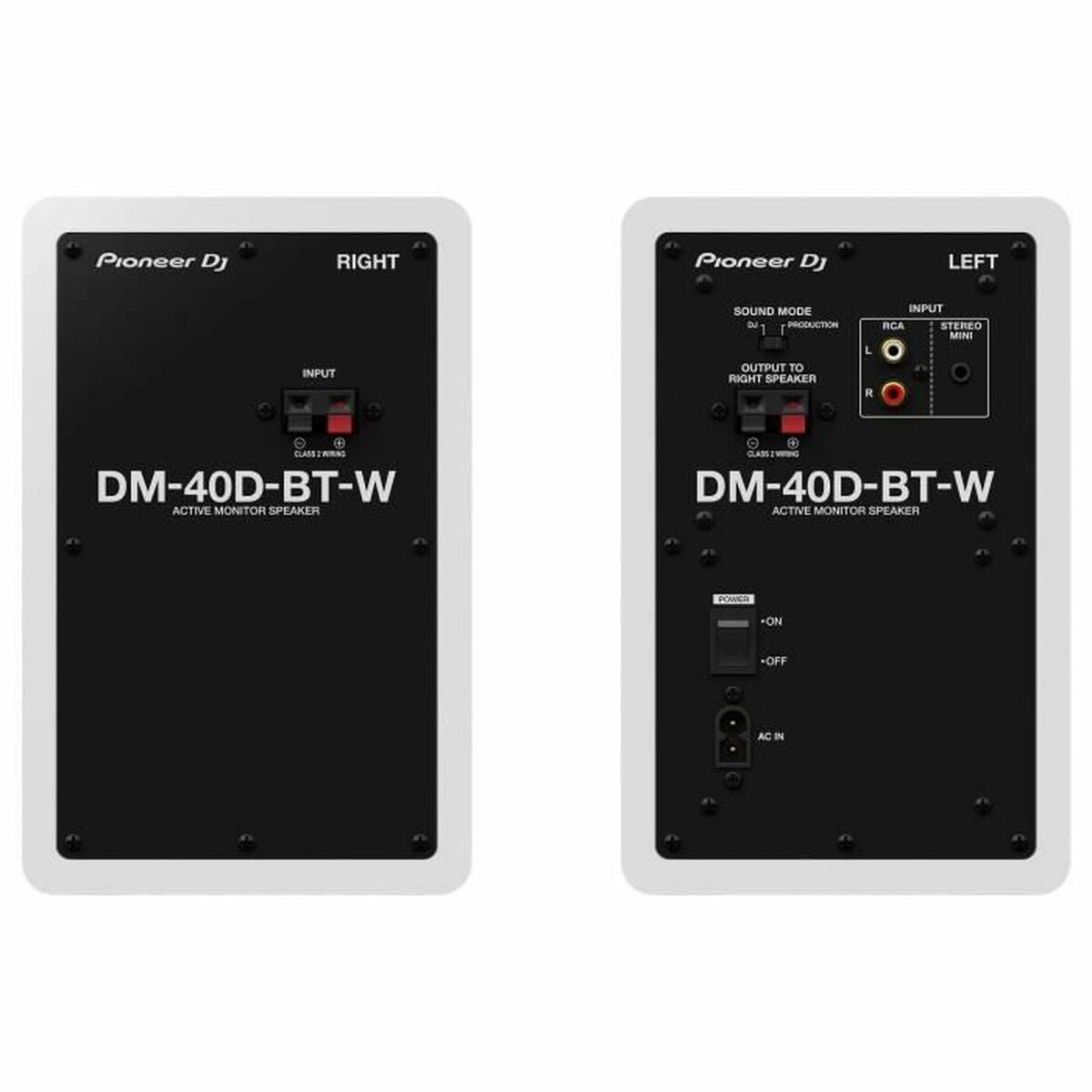 Pioneer Speakers Pioneer Dm-40D-Bt-W