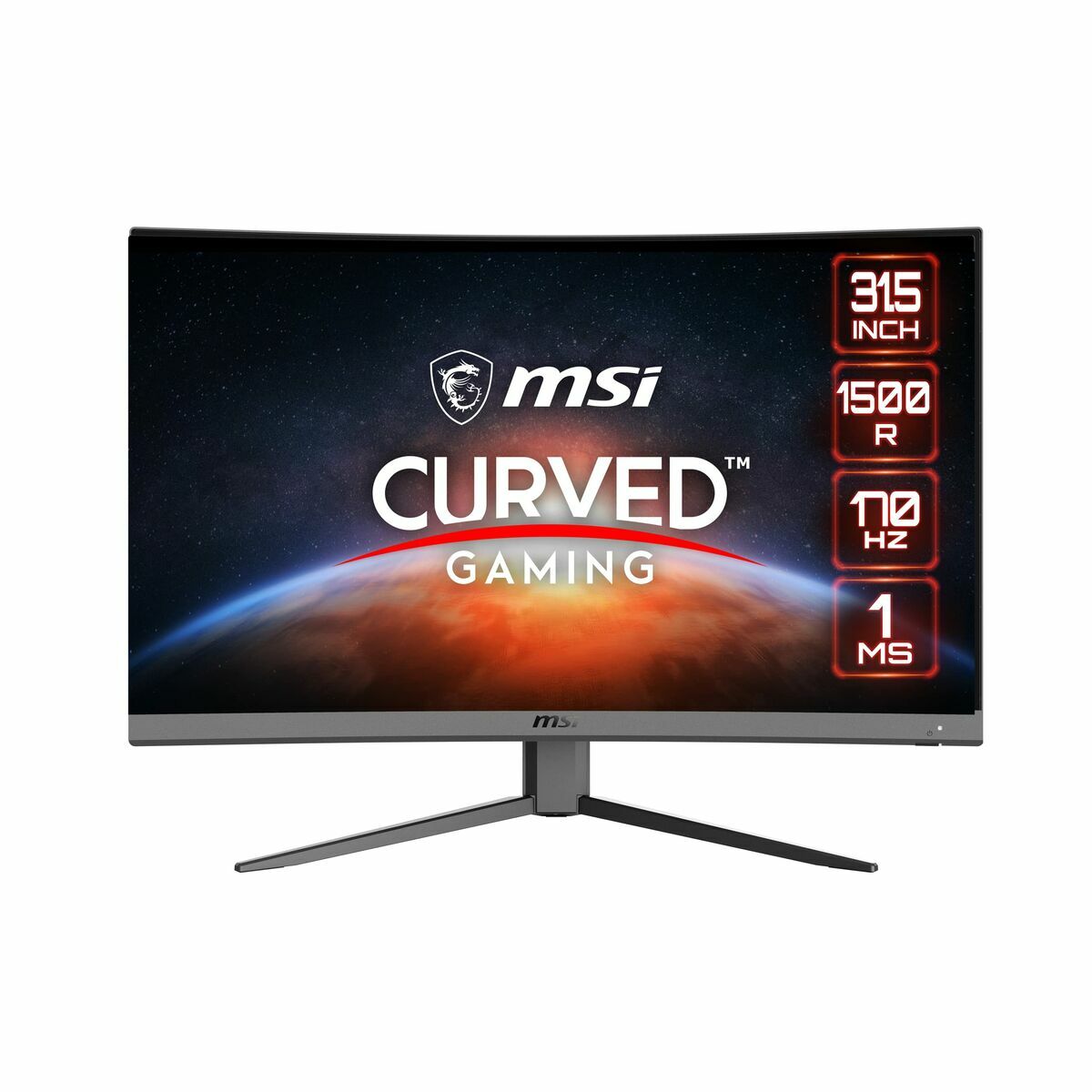 Msi Monitor Msi G32Cq4 E2 Va Lcd Flicker Free