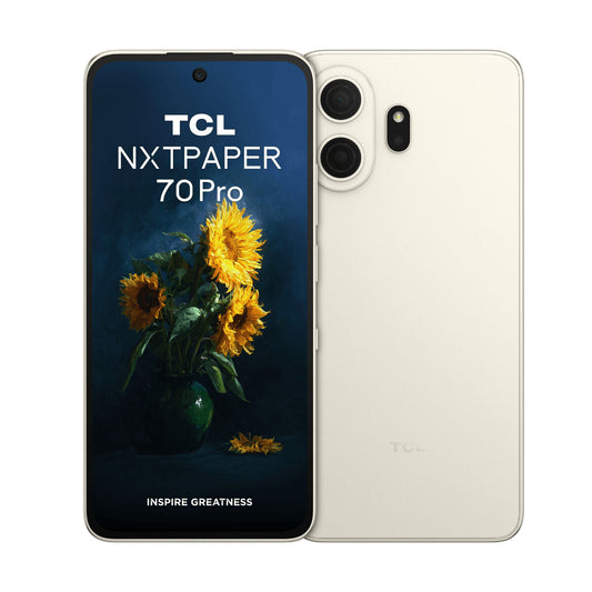 Tcl Smartphone Tcl 70 Pro Nxtpaper 8+256Gb 5G Nebula Gold T807D1-2Blca112 6,9" Octa Core Mediatek Dimensity 7300 8 Gb Ram 256 Gb Gol